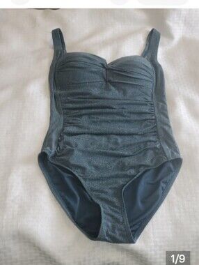 Nip Tuck Shimmery  Women's Ruched Swim suit